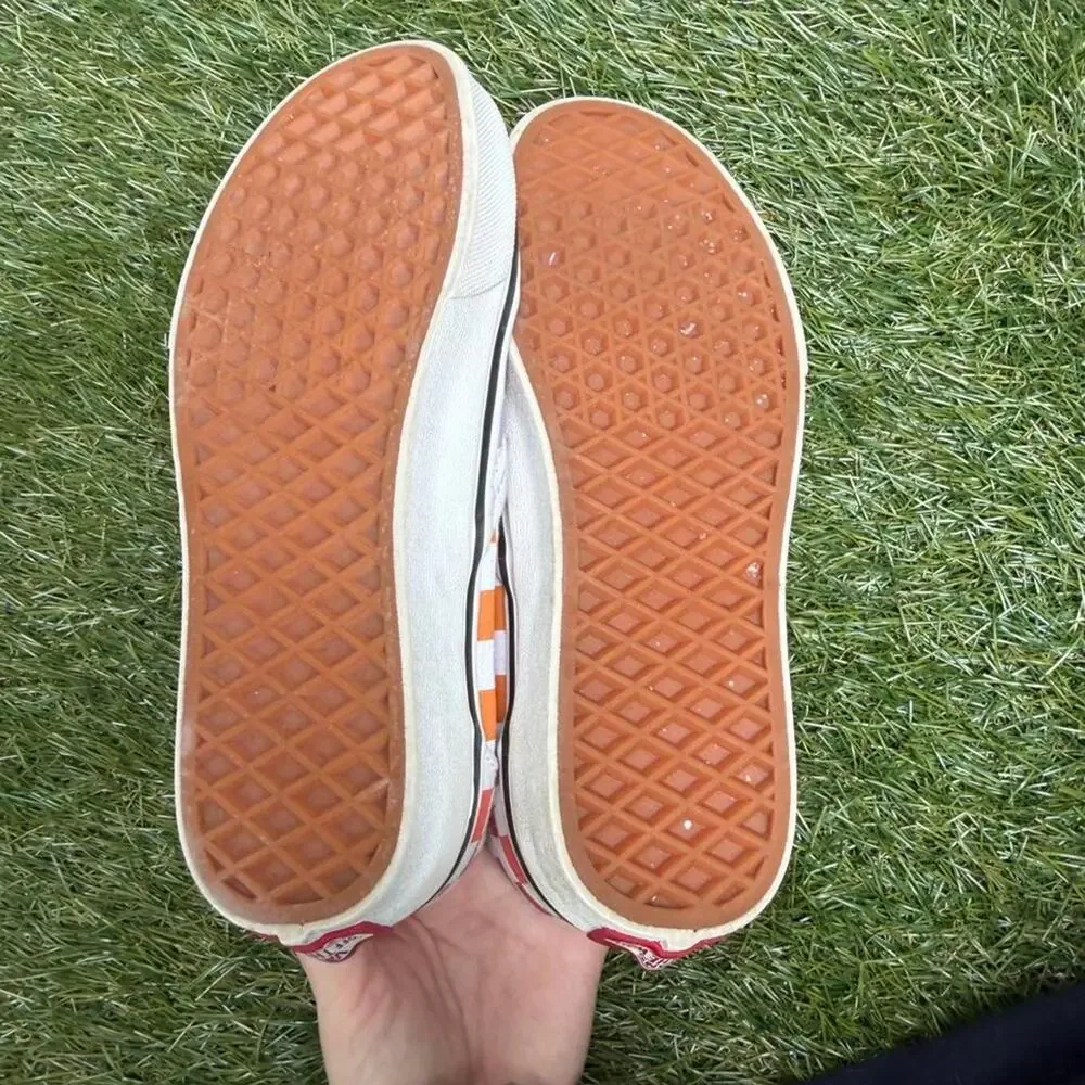Vans rainbow checkerboard sneakers